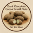The Brittle Box Candy Co. 1 Brazil nuts coated in chocolate and dusted in cocoa pound hand made fresh to order!