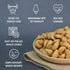 (14.1 oz) LAFOOCO Sea Salt Caramel Cashews, Vietnam Cashews, Lightly Salted, Sweet Tasty Snack, Rich in Nutrients