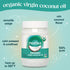 15-ounce Nutiva Organic, Cold-Pressed, Unrefined, Virgin Coconut Oil from Fresh, non-GMO, Sustainably Farmed Coconuts
