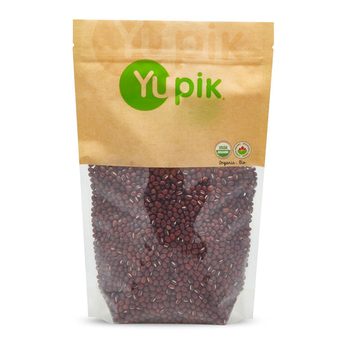 Yupik Organic Adzuki Beans, 2.2 lb (35.2 oz), Non-GMO, Vegan & Gluten-Free,