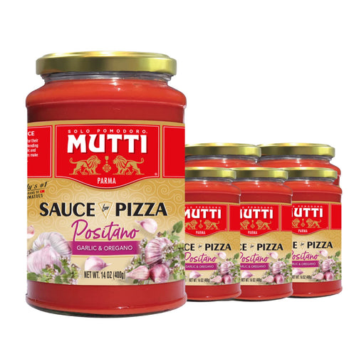 Mutti Positano Sauce for Pizza with Garlic & Oregano, 14 oz. |