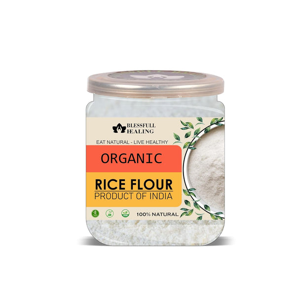 Blessfull Healing Organice RICE FLOUR 1 lb (453 Gram)