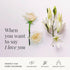 BloomsyBox Elegant White Lilies & Roses (Glass Vase Included) Fresh Flowers for Delivery Birthday Flowers - Send