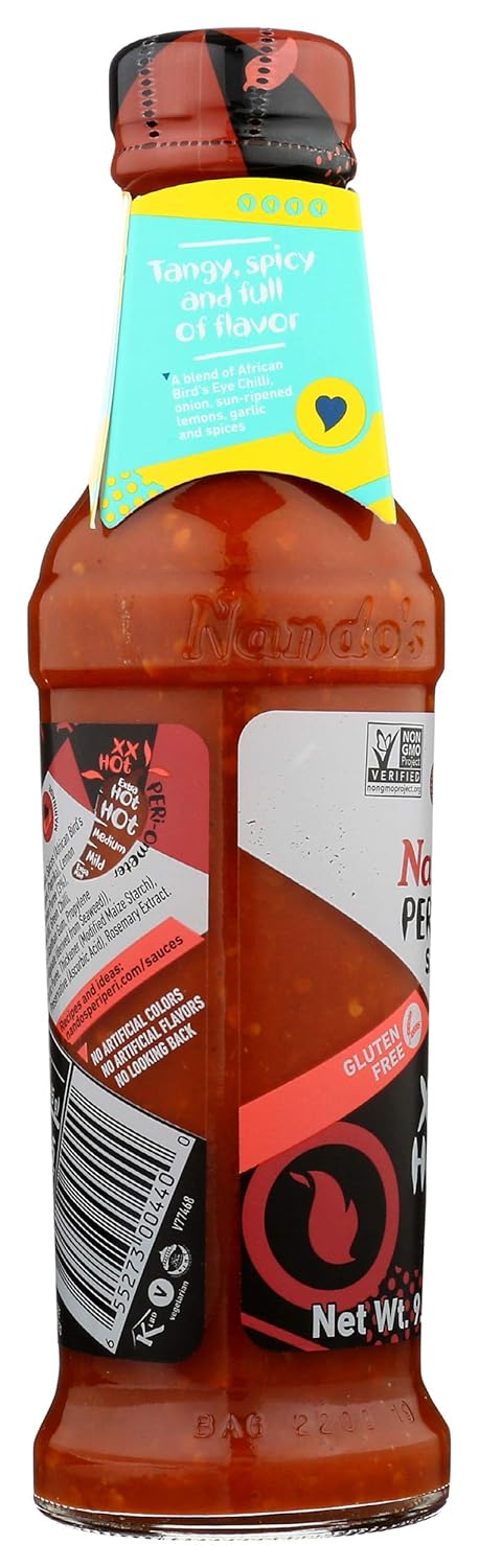 Nando's Peri-Peri Sauce, Extra Hot, 9.1 oz