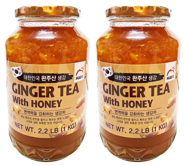 Haio Ginger Tea With Honey Refresh With Korean Herbal Tea Ginger Delight