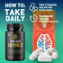 MJO (60 Brain Honey Capsules, Brain Honey Pills with All Natural Ingredients, Advanced Overall Health and Wellness