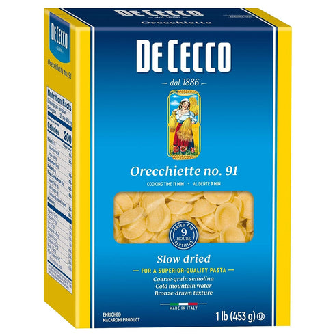 De Cecco Orecchiette Pasta (10x16 oz.)