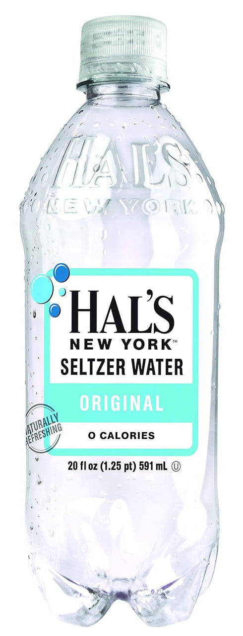 Hal's New York Pack, 20 (24 Pack) Seltzer Water Variety Flavor ounces