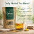 MKSUVGQ 12 Liver & Kidney Detox Tea, Natural Herbal Blend with Dandelion Root, Goji Berry, Cassia Seed, Orange Peel