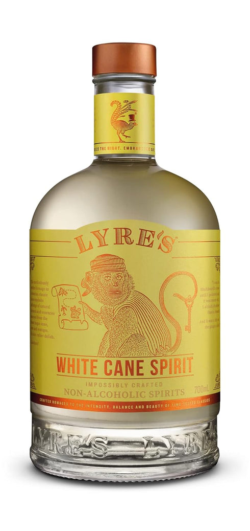 700mL Lyre's White Cane Non-Alcoholic Spirit - White Rum Style | Award Winning |
