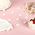 32 Count Flowers Icing Decoration White Blossoms Royal Icing Decorations Daisy Sugar Wedding Flowers Sprinkles
