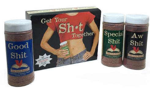 Big Cock Ranch Get Together Spice Kit Good, Special Aw Shit, 3 Count (Pack of 1)