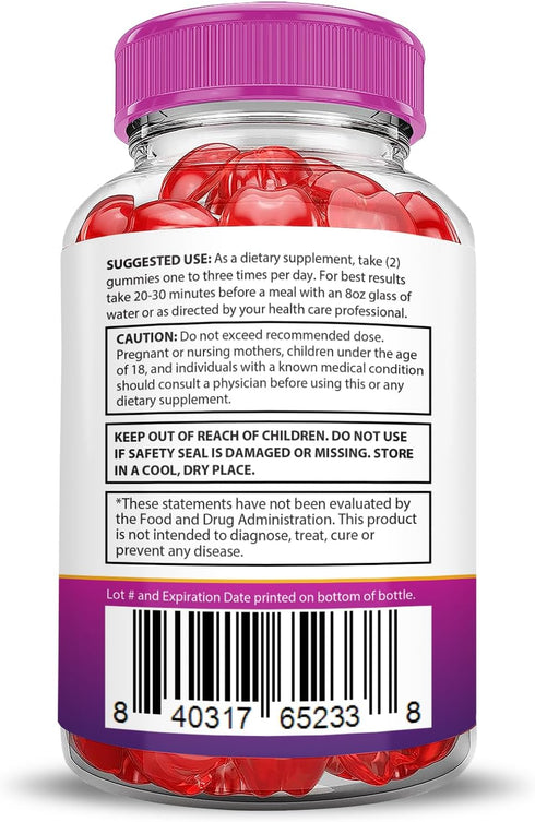 (3 Pack) Gummies 1000MG Gummies B12 180 Gummys Ripped Results Keto ACV Advanced Formula Ripped Results Keto Apple Cider