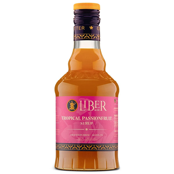 Liber & Co. Tropical Passion Fruit Syrup - Makes 25 Drinks -