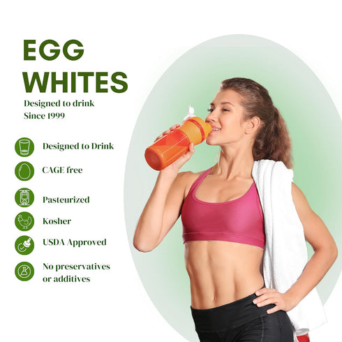 EGG WHITES INTERNATIONAL WWW.EGGWHITESINT.COM 100% 100% (1 Egg Whites International Pure Liquid Egg White Protein