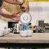 10 oz (Pack 2) BARNIE'S COFFEE TEA CO. Santa's White Christmas Whole Bean Coffee with Smooth Coconut, Caramel and Warm