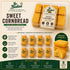JO BAKES 8 Count Cornbread Slices Individually Wrapped Grab & Go Lunchbox Treat, Southern Bakery Style
