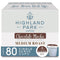 Highland Park Coffee Single Serve Coffee Pods, Chocolate Mocha, Chocolate Mocha, 80
