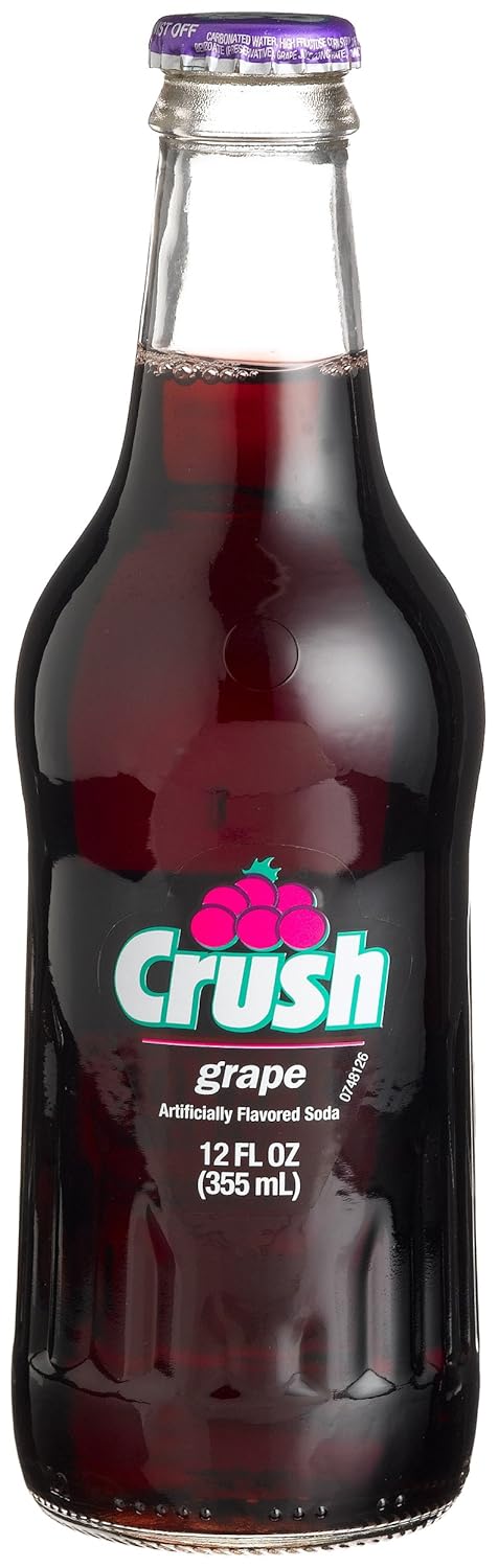 Crush GRAPE LONGNECKS - , 12 Fl Oz (Pack of 12)