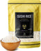 Soeos Sushi Rice, Medium Grain, White Sticky Rice for Sushi Rolls and