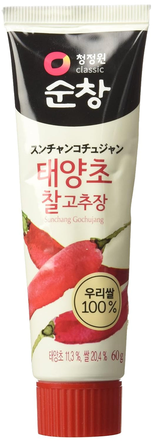 Sunchang Gochujang Tube, 60 g (1 Pack)