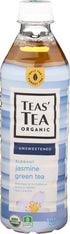 Teas' Tea, Tea Green Jasmine Organic, 16.9 Fl Oz