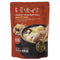 Korean Food Korean-Style Ginseng Chicken Soup (Samgyetang), Half Chicken with Rice, Ginseng