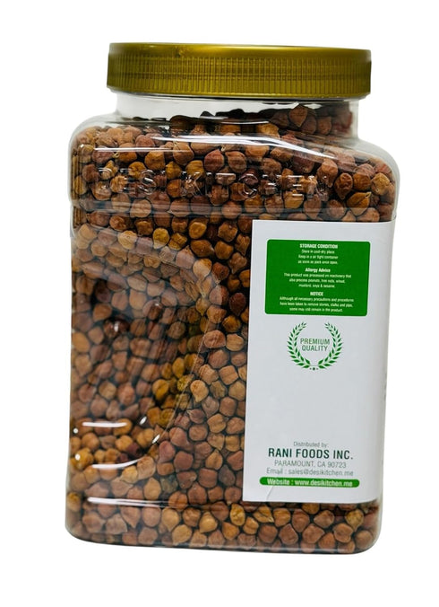 DESI KITCHEN AUTHENTIC INDIAN PRODUCTS 3.5lb (1.589 100% Desi Kitchen Kala Chana kg) Black Chickpeas | Premium Quality