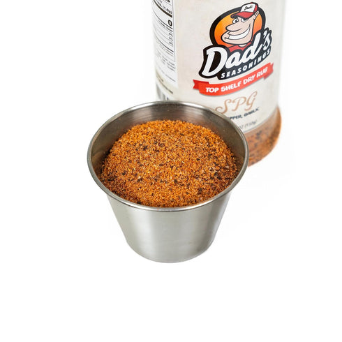 (4.8 oz Dads Seasonings SPG Seasoning - All-Purpose Salt Pepper Garlic BBQ Rub - Chipotle & Guajillo Dry Rub for Beef