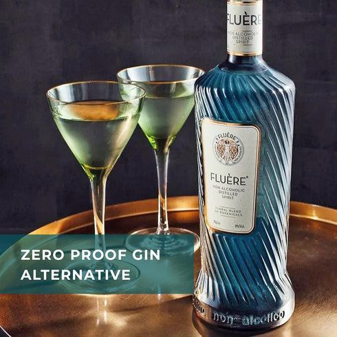 FLURE Floral Botanical Blend | Gin Alternative | Premium Non-Alcoholic Distilled Spirit | Alcohol-Free Spirit