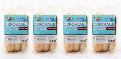 ThinSlim Foods Keto Bagels | Keto Bread Alternative | Low Carb Everything-Inside,