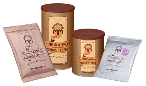 1871 (8.8 OZ 250 KURUKAHVECI MEHMET EFENDI Turkish Coffee, Arabica Beans, Roasted Ground,Rich Aroma, Fresh, Medium