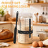 57oz 2 Sourdough Starter Jar Kit, Extra Large Capacity Sourdough Jar, Wide Mouth Sourdough Bread Starter Kit