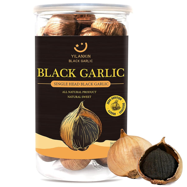 Generic Premium Single Clove Black Garlic /17.2 Oz (500 g) Whole Black Garlic