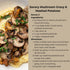 4 (2-pack) Le Sauce & Co. serving Savory Mushroom Gourmet Gravy - Real Food Ingredients, Steak Sauce, Chicken Sauce