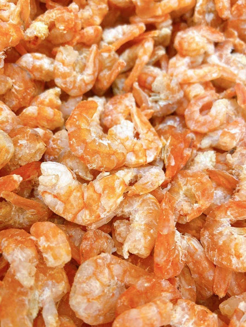(4oz) Premium Grade Thailand Dried Shrimp, No Shell, Head & Tail