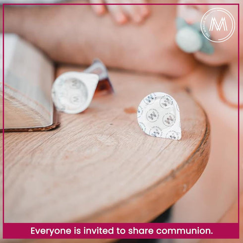 PACK 100 Communion 100% IT HUB The Miracle Meal No Wafer Only Juice Box of Pre-Filled Cups with Concord Grape Juice