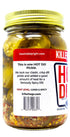 16 oz Killer Hogs Hot Dill Pickles for BBQ and Grill Sides, Meat Sandwiches, Hamburgers, Snacks, Crisp and Crunchy