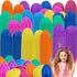 200-Pack 2.3" (200-Pack) The Dreidel Company Fillable Easter Eggs with Hinge Bulk Colorful Bright Plastic Easter Eggs