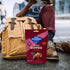 4oz. Blue Diamond Almonds, Dark Chocolate Covered Thin Dipped Snack Nuts for Guilt-Free Snacking with Half the Sugar