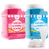 Under the Sun Products Cotton Candy Floss Sugar Pink Vanilla & Blue Raspberry (2 Pack, 3