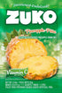 48 Packets Zuko Pineapple Powdered Drink Mix, No Added Sugar Needed, Ct Individual