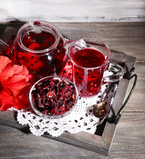 Health Embassy Hibiscus Flowers (Hibiscus L) - 100g