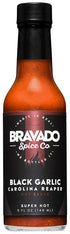 Bravado Spice Black Garlic Carolina Reaper Hot Sauce | Gourmet Sauce for