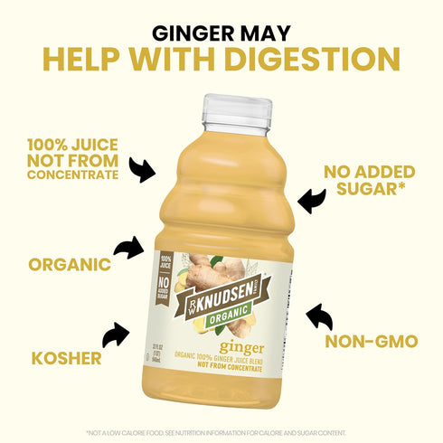 32 oz (Pack 1) R.W. Knudsen Ginger Juice Organic, fl