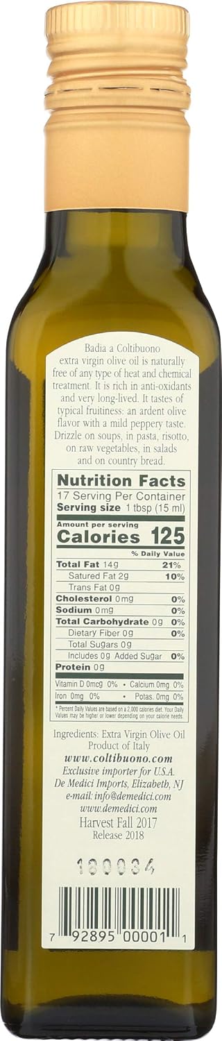 Badia 8.45 oz A Coltibuono, Extra Virgin Olive Oil