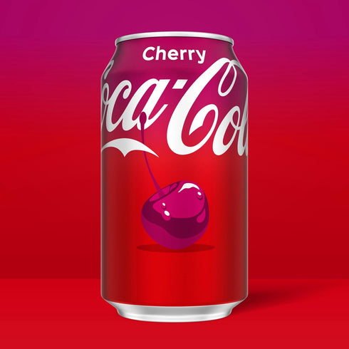 12 Oz (pack 12) Coca-Cola Cherry Coke Soda, Fl