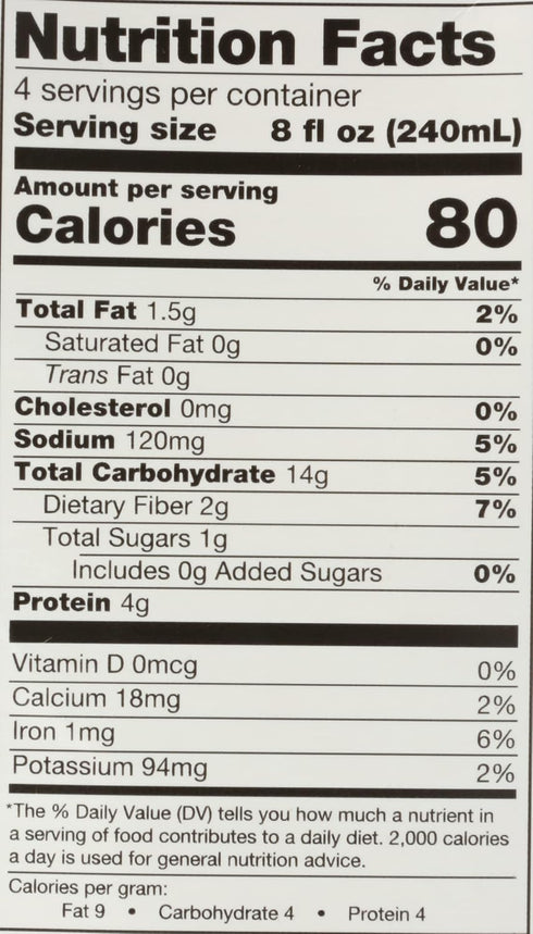 32 Oz Elmhurst, Milk Oat Unsweetened, Fl