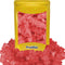 Fruidles Red Maraschino Cherry String Rock Sugar for Tea and Coffee, Clear