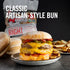 8 Count Dave's Killer Bread Burger Buns Done Right, Organic White Bread Hamburger Buns